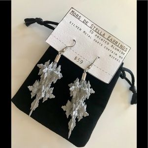 Mors de Stella Earrings 3-D Design
